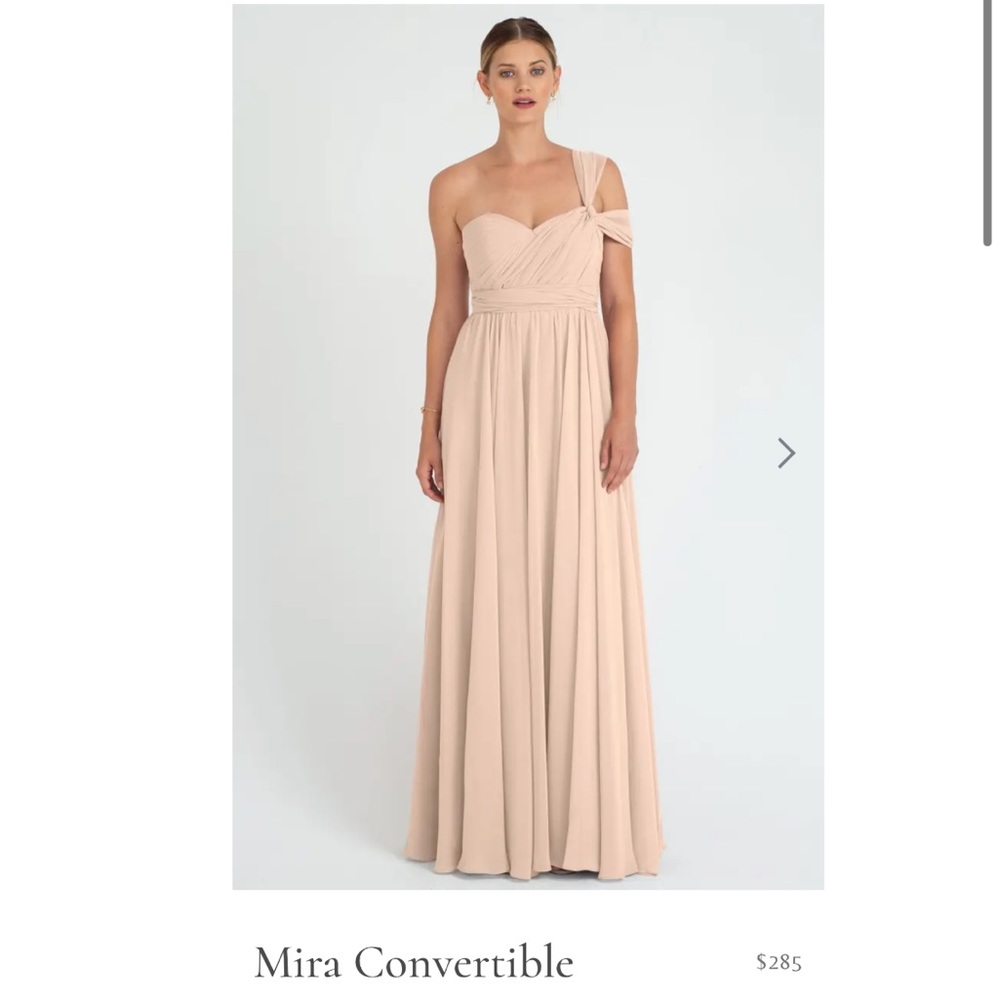Jenny Yoo Mira Bridesmaid Dress- Blush